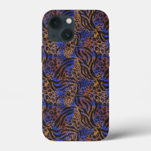 Luxurious Leopard and Zebra Print Pattern Case-Mate iPhone Case