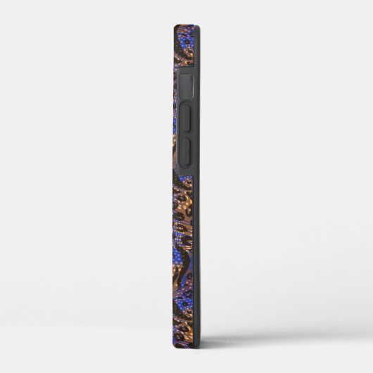 Luxurious Leopard and Zebra Print Pattern Case-Mate iPhone Case (Achterkant / Links)