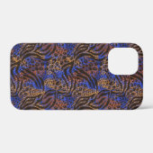 Luxurious Leopard and Zebra Print Pattern Case-Mate iPhone Case (Achterkant (horizontaal))