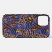 Luxurious Leopard and Zebra Print Pattern Case-Mate iPhone Case (Achterkant (horizontaal))