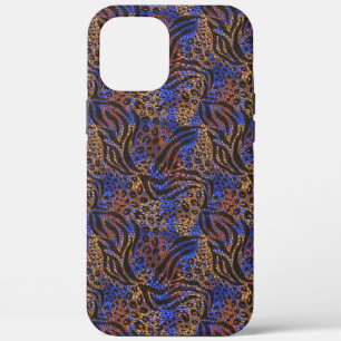 Luxurious Leopard and Zebra Print Pattern Case-Mate iPhone Case