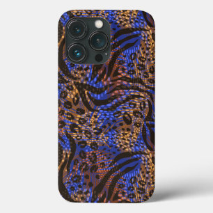 Luxurious Leopard and Zebra Print Pattern Case-Mate iPhone Case