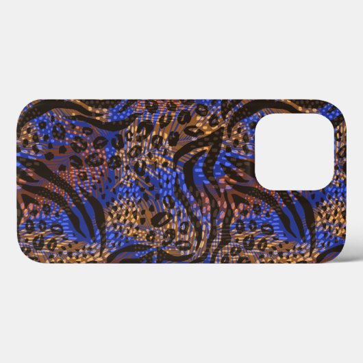 Luxurious Leopard and Zebra Print Pattern Case-Mate iPhone Case (Achterkant (horizontaal))