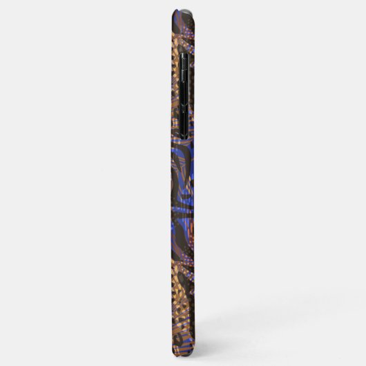 Luxurious Leopard and Zebra Print Pattern Case-Mate iPhone Case (Achterkant/links)