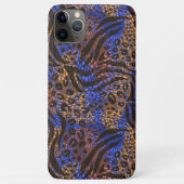 Luxurious Leopard and Zebra Print Pattern Case-Mate iPhone Case (Achterkant)