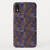 Luxurious Leopard and Zebra Print Pattern Case-Mate iPhone Case (Achterkant)