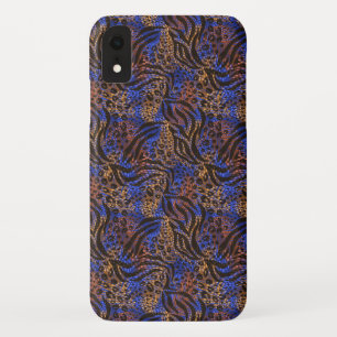 Luxurious Leopard and Zebra Print Pattern Case-Mate iPhone Case