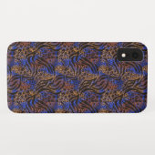 Luxurious Leopard and Zebra Print Pattern Case-Mate iPhone Case (Achterkant (horizontaal))