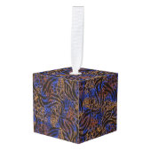 Luxurious Leopard and Zebra Print Pattern Decoratie (Voorkant hoekig)