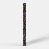 Luxurious Leopard and Zebra Print Pattern iPhone Hoesje (Rechterkant)