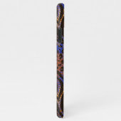 Luxurious Leopard and Zebra Print Pattern iPhone Hoesje (Rechterkant)