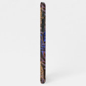 Luxurious Leopard and Zebra Print Pattern iPhone Hoesje (Linkerkant)