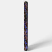 Luxurious Leopard and Zebra Print Pattern iPhone Hoesje (Linkerkant)