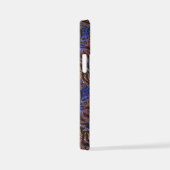 Luxurious Leopard and Zebra Print Pattern iPhone Hoesje (Rechterkant)