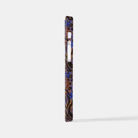 Luxurious Leopard and Zebra Print Pattern iPhone Hoesje (Linkerkant)