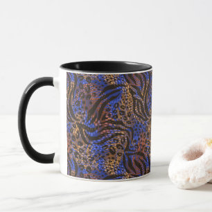 Luxurious Leopard and Zebra Print Pattern Mok