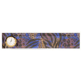 Luxurious Leopard and Zebra Print Pattern Naambordje (Voorkant)