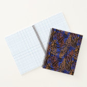 Luxurious Leopard and Zebra Print Pattern Notitieboek (Binnen)