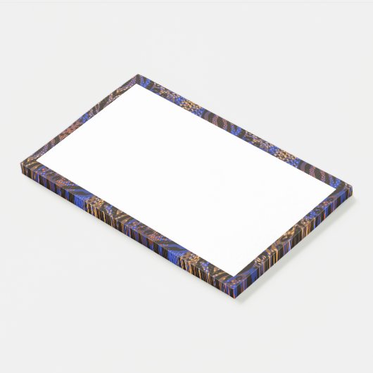 Luxurious Leopard and Zebra Print Pattern Post-it® Notes (Schuin)