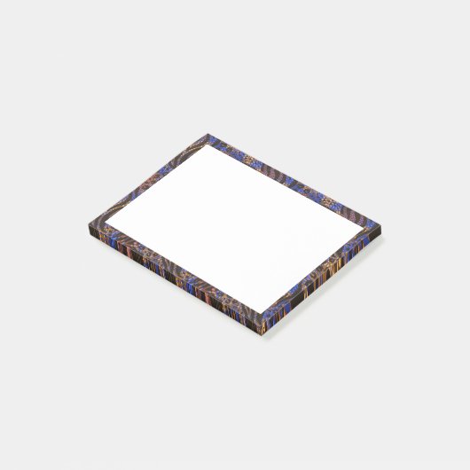 Luxurious Leopard and Zebra Print Pattern Post-it® Notes (Schuin)