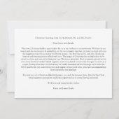 Luxurious Ornamental Dome Arch Newlyweds Photo Feestdagenkaart (Achterkant)