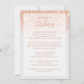 Luxurious Rose Gold Christmas Floral Exhibitions (Achterkant)