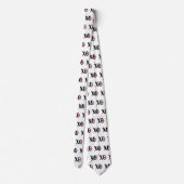 Luxurious XO XO Valentine Tie - Love Tie Gift Stropdas (Achterkant)