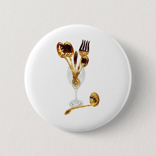 LuxuriousTableSet050209 Ronde Button 5,7 Cm (Voorkant)