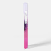 Luxurisch Paars en roze ombre Lijst Case-Mate iPhone Case (Achterkant / Links)