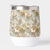 Luxury 3D Embossed Floral Gold Foil Elegant  (Rechts)