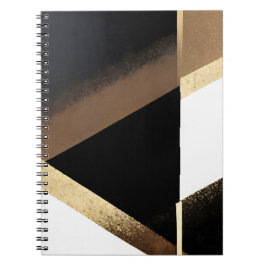 Luxury Abstract Golden Background Notitieboek