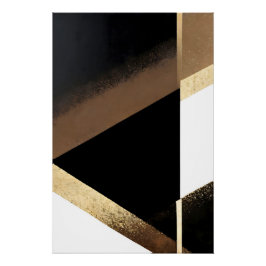 Luxury Abstract Golden Background Perfect Poster