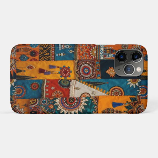Luxury African Asian Caribbean Case-Mate iPhone Case (Achterkant (horizontaal))