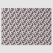 Luxury alcohol ink floral tiled pattern tissuepapier (Voorkant)