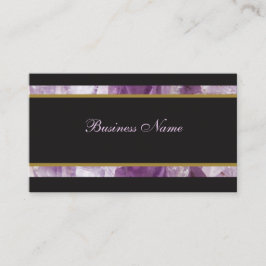 Luxury Amethyst Visitekaartje