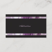 Luxury Amethyst Visitekaartje (Achterkant)