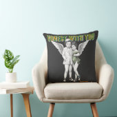 Luxury Angel Couple Art Collection Throw Pillow Kussen (Stoel)