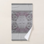 Luxury Angel Modern  Floral Roos Bad Handdoek (Handdoek)