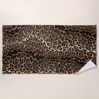 Luxury Animal Print beach Towel Strandlaken