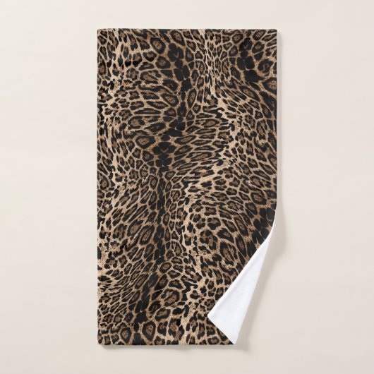 Luxury Animal Print Towel Set Bad Handdoek (Handdoek)