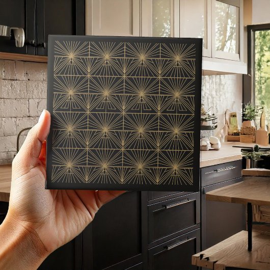 Luxury Art Deco Geometric Pat#1 ID1196 Tegeltje
