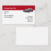 Luxury auto Service Automotive Business Visitekaartje (Voorkant / Achterkant)