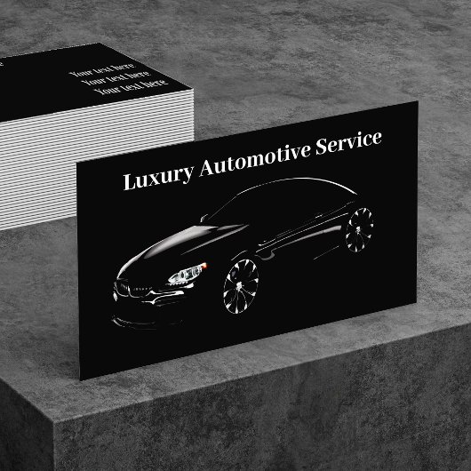Luxury Automotive Car Services Visitekaartje