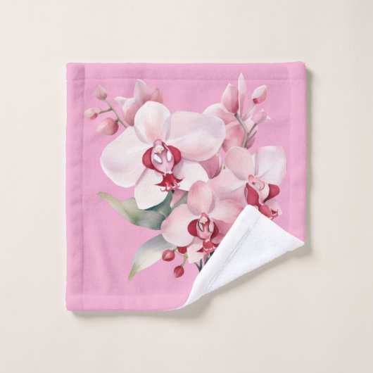 Luxury Bath Towel Set | Pamper Yourself w/ Flowers Bad Handdoek (Wasdoekje)