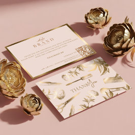 Luxury Beauty Business Thank You for Your Purchase Bedankkaart