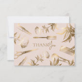 Luxury Beauty Business Thank You for Your Purchase Bedankkaart (Voorkant)