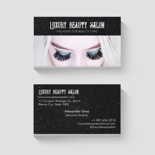 Luxury Beauty Salon Visitekaartje