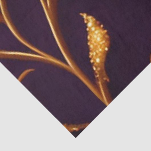 Luxury Big Gold Roos Modern Collectie Tissuepapier (Detail)