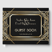 Luxury Black en Gold Great Wedding