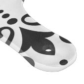 Luxury Black en White Damask Snijplank (Hoek)